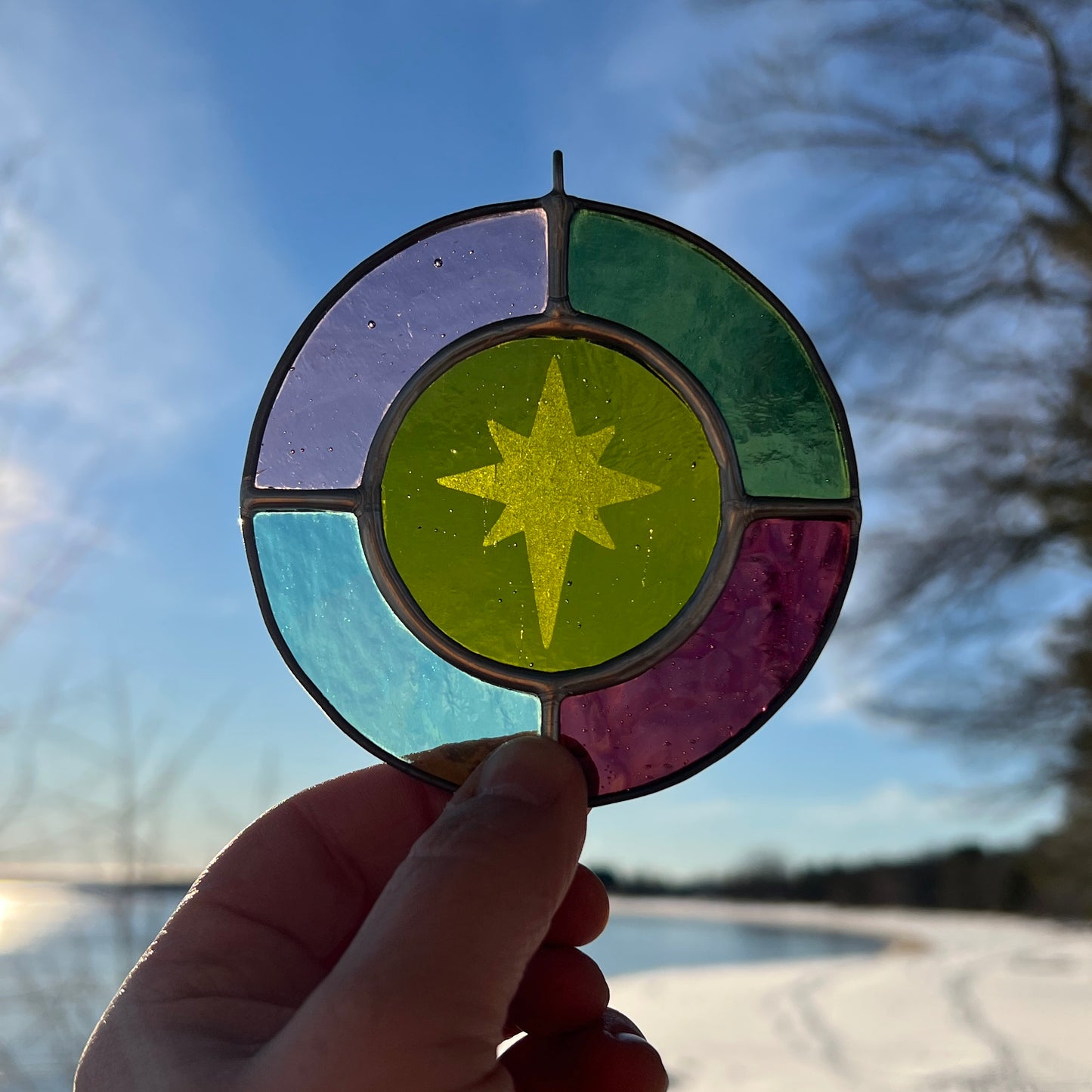 north star suncatcher no. 14