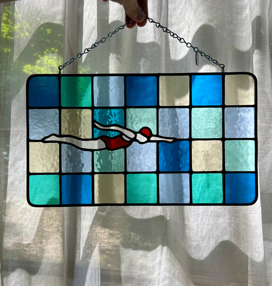 Poolside Swimmer