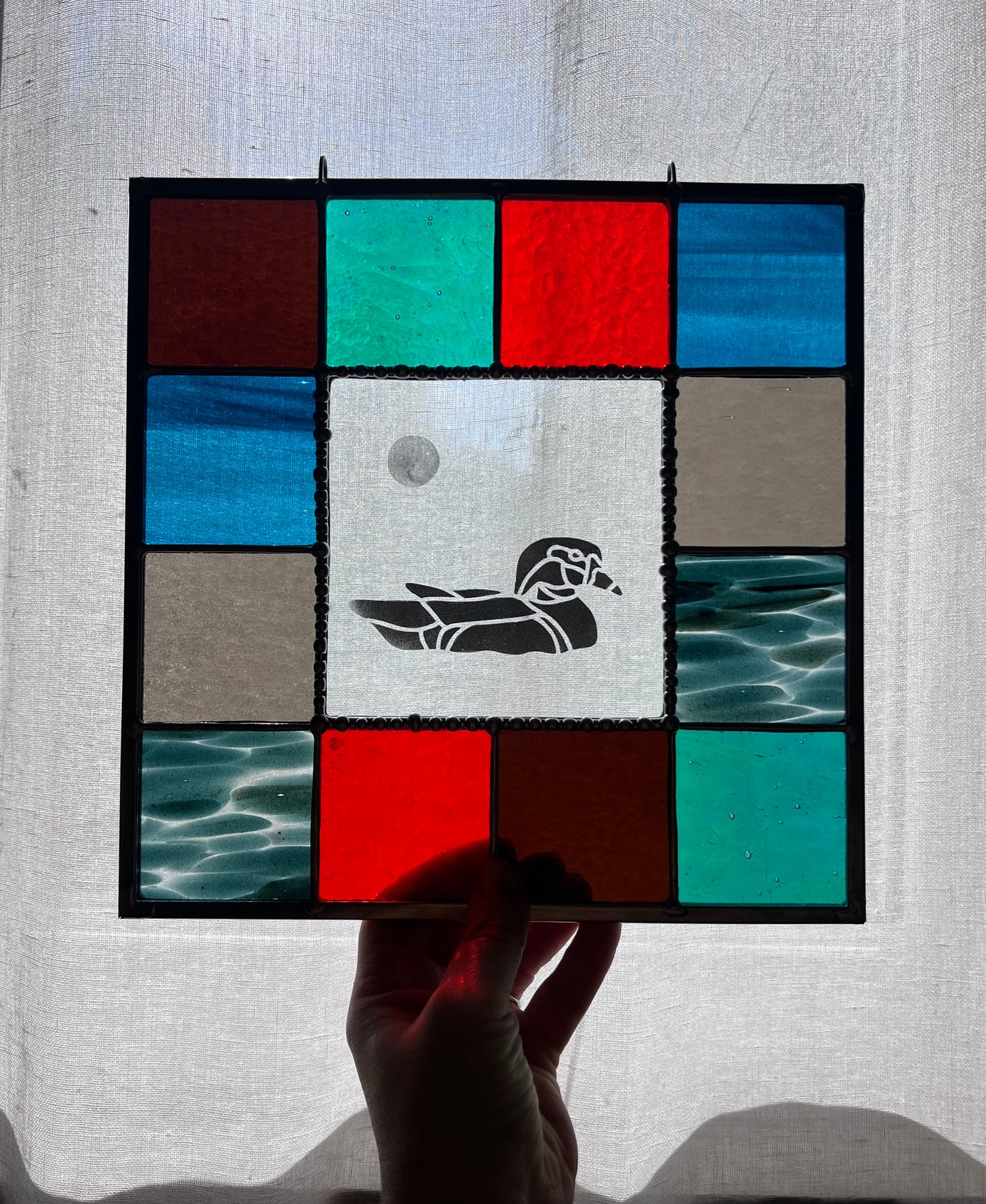 Etched Wood Duck Palette