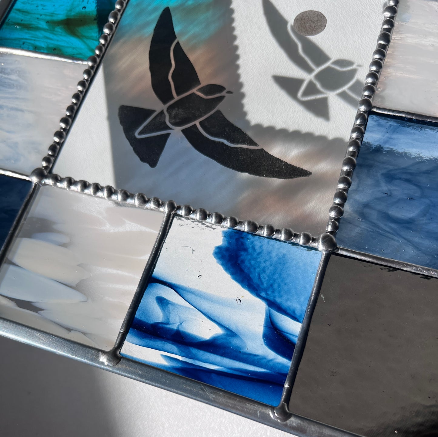 Etched Tree Swallow Palette