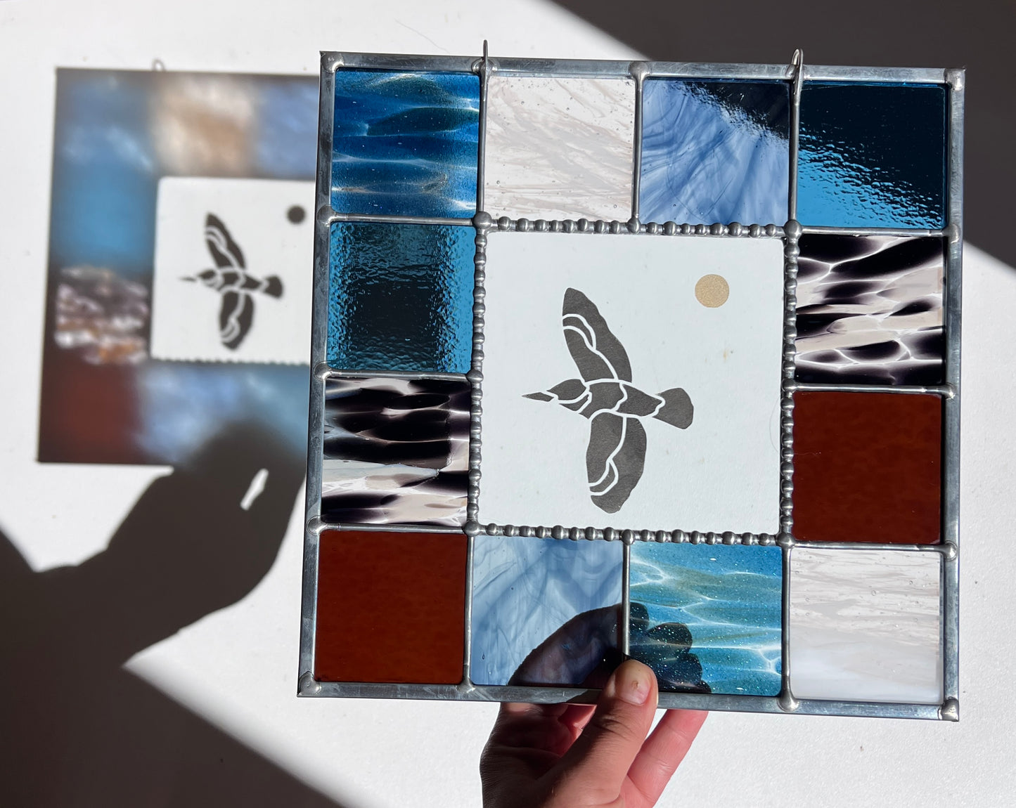 Etched Belted Kingfisher Palette