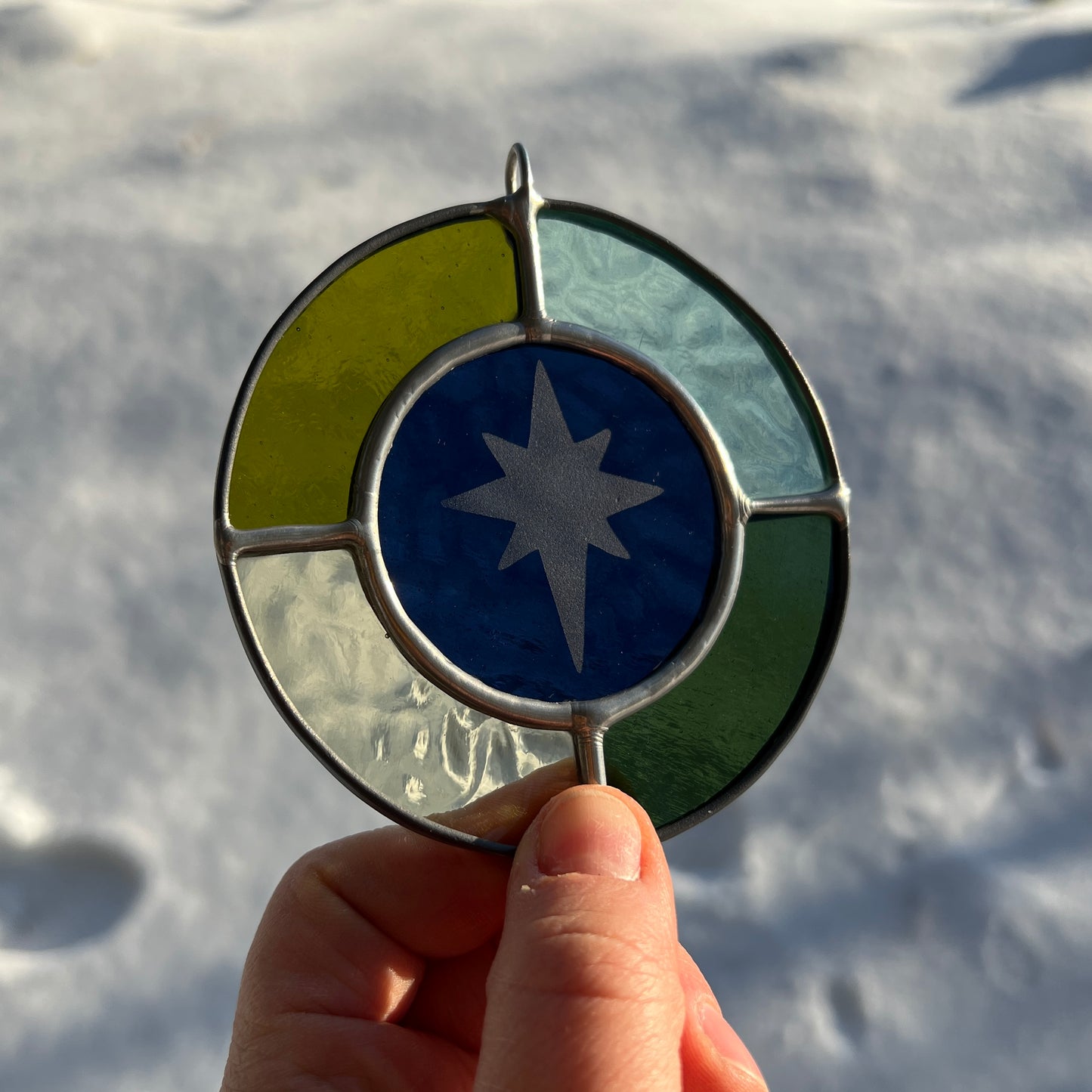 north star suncatcher no. 6