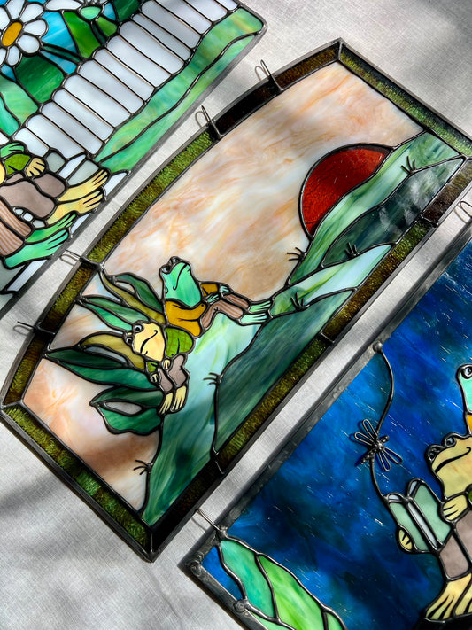 frog and toad sit and do nothing