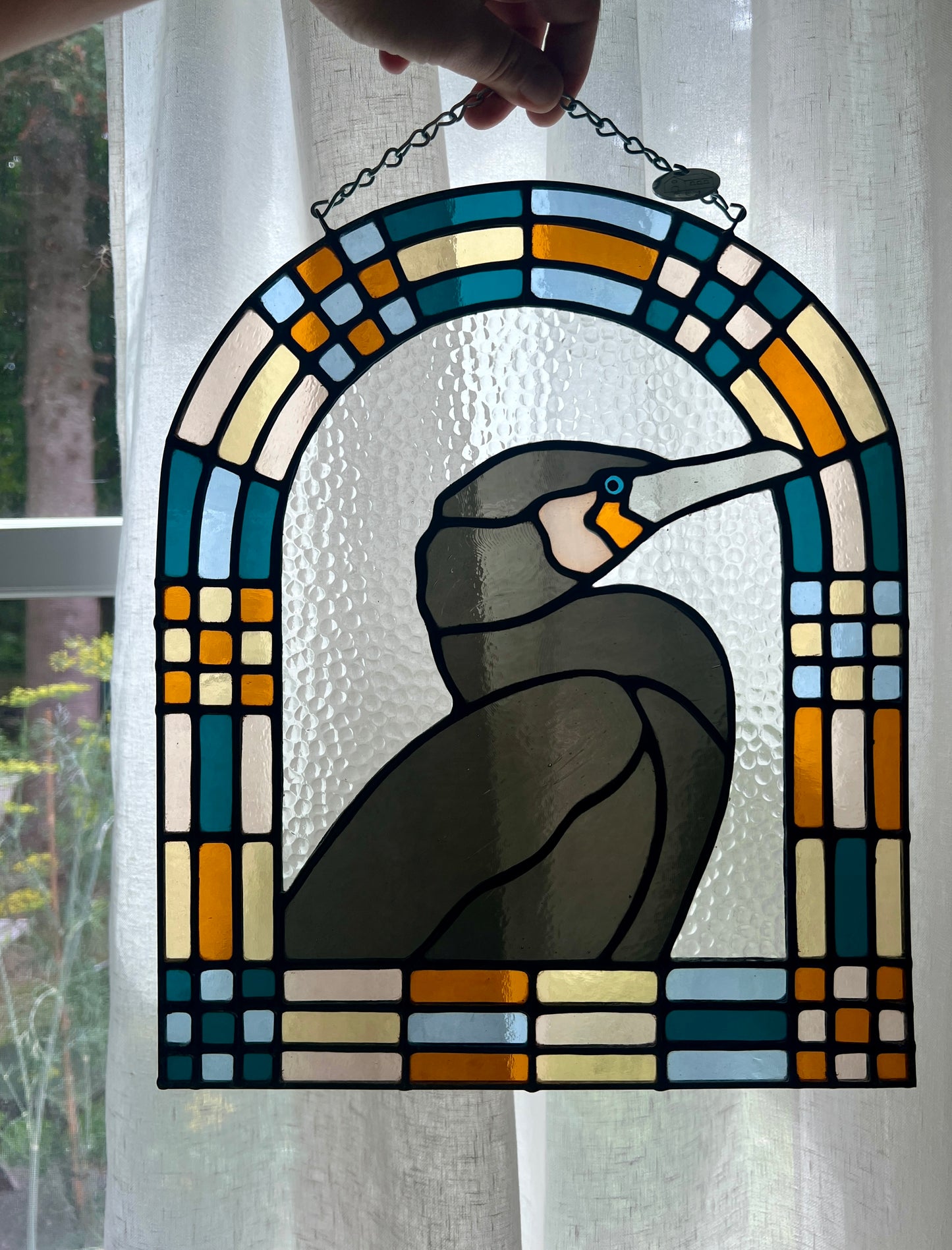 Patchwork Birds / Cormorant