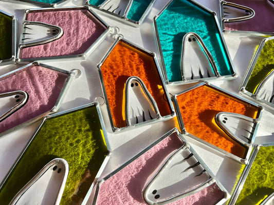 PREORDER / mini haunted house ornaments