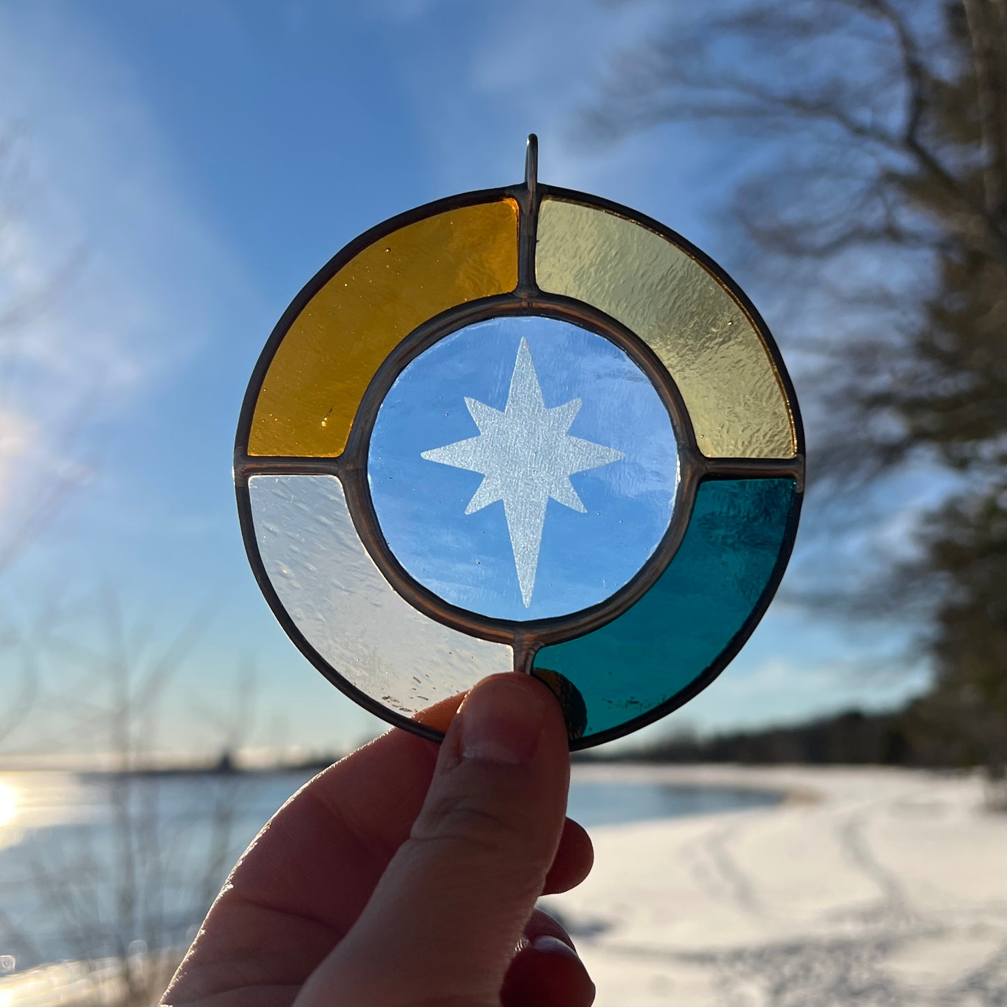 north star suncatcher no. 17