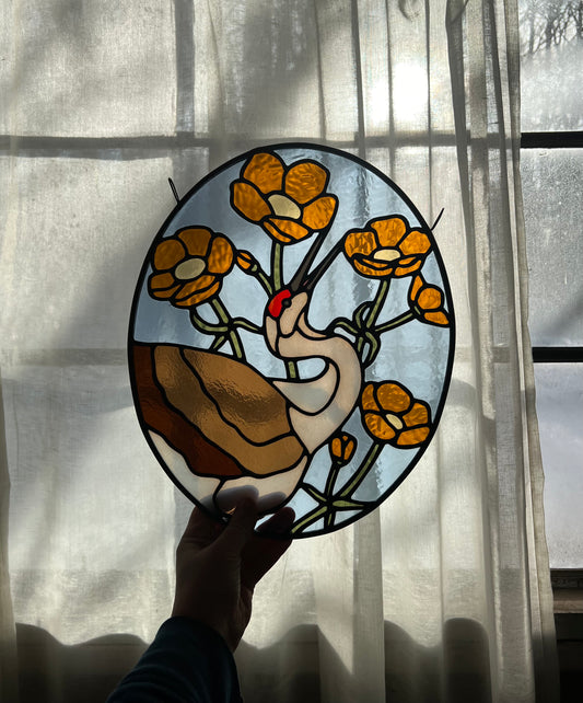 Buttercup Sandhill Crane