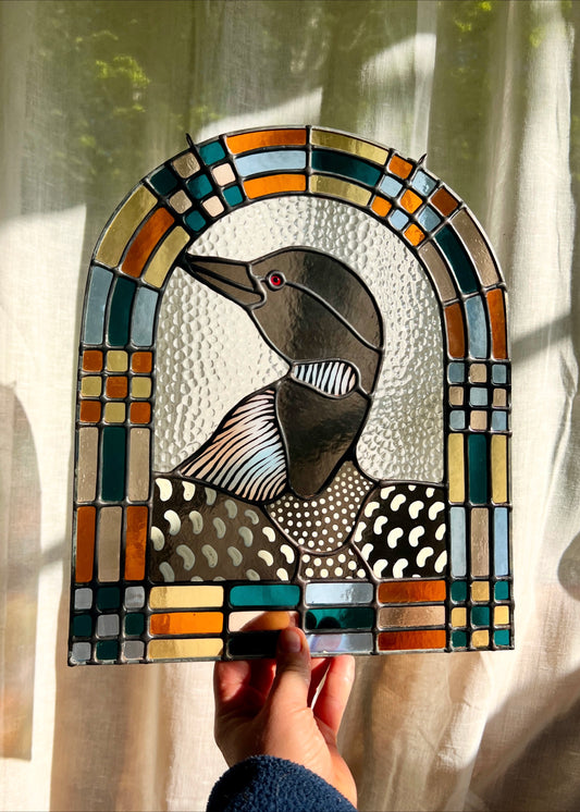 Patchwork Birds / Loon