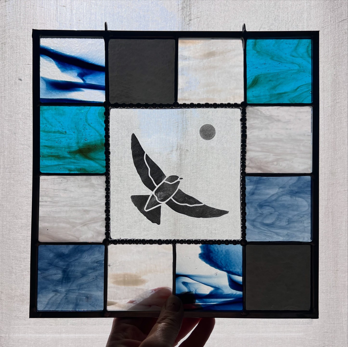 Etched Tree Swallow Palette
