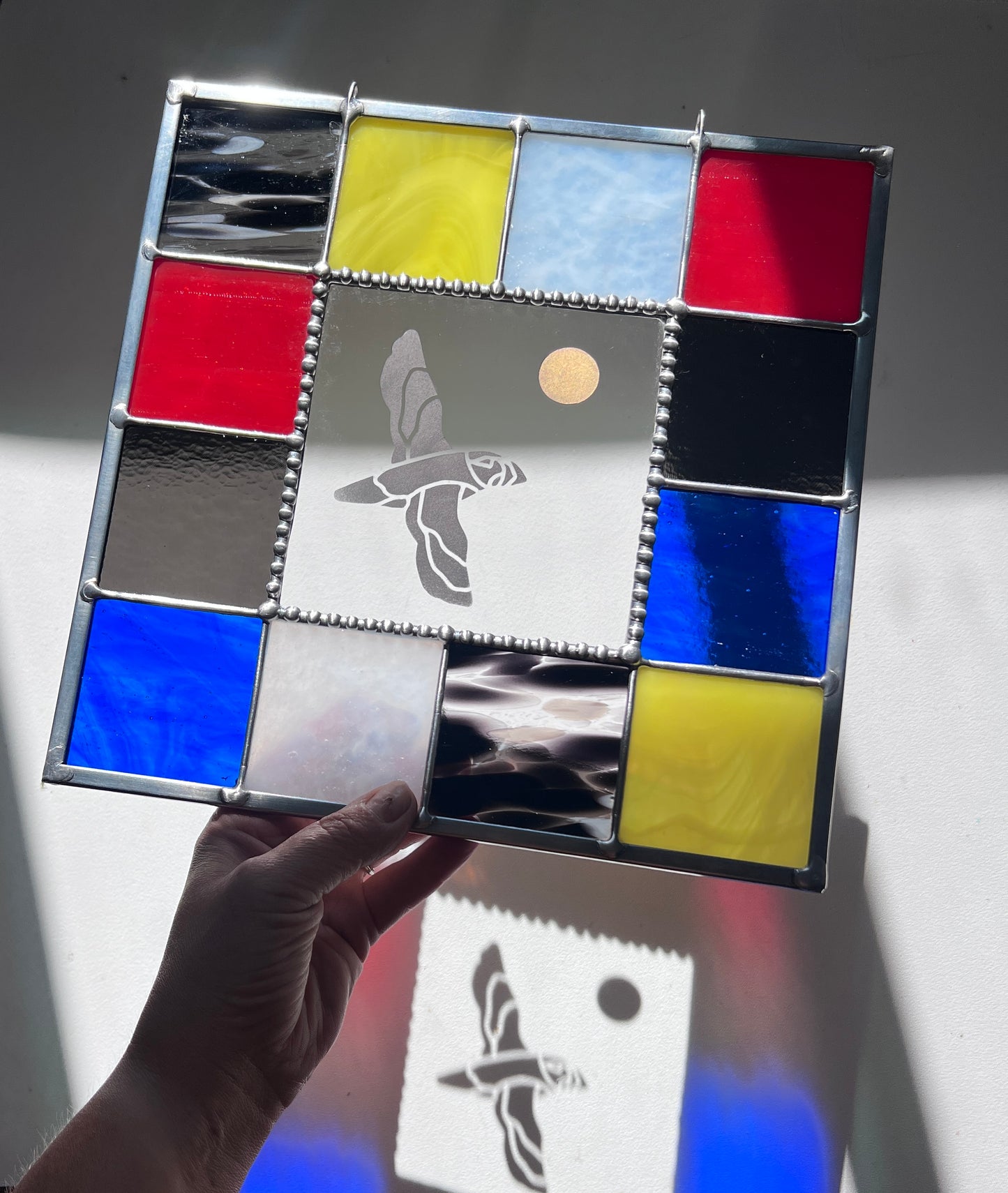Etched Atlantic Puffin Palette