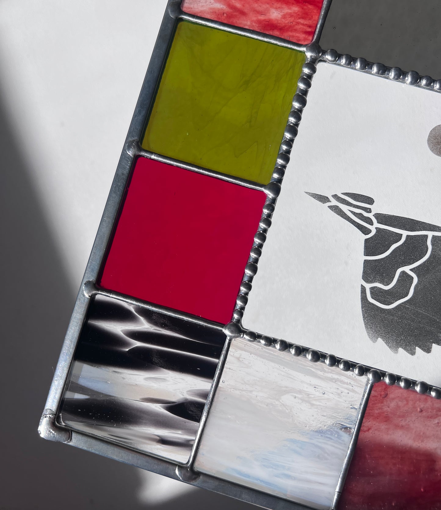 Etched Pileated Woodpecker Palette