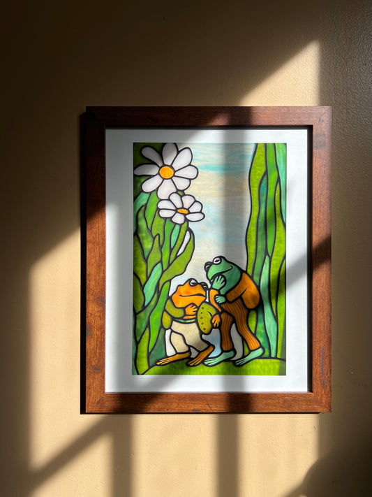 A Lost Button / Frog and Toad / ART PRINT