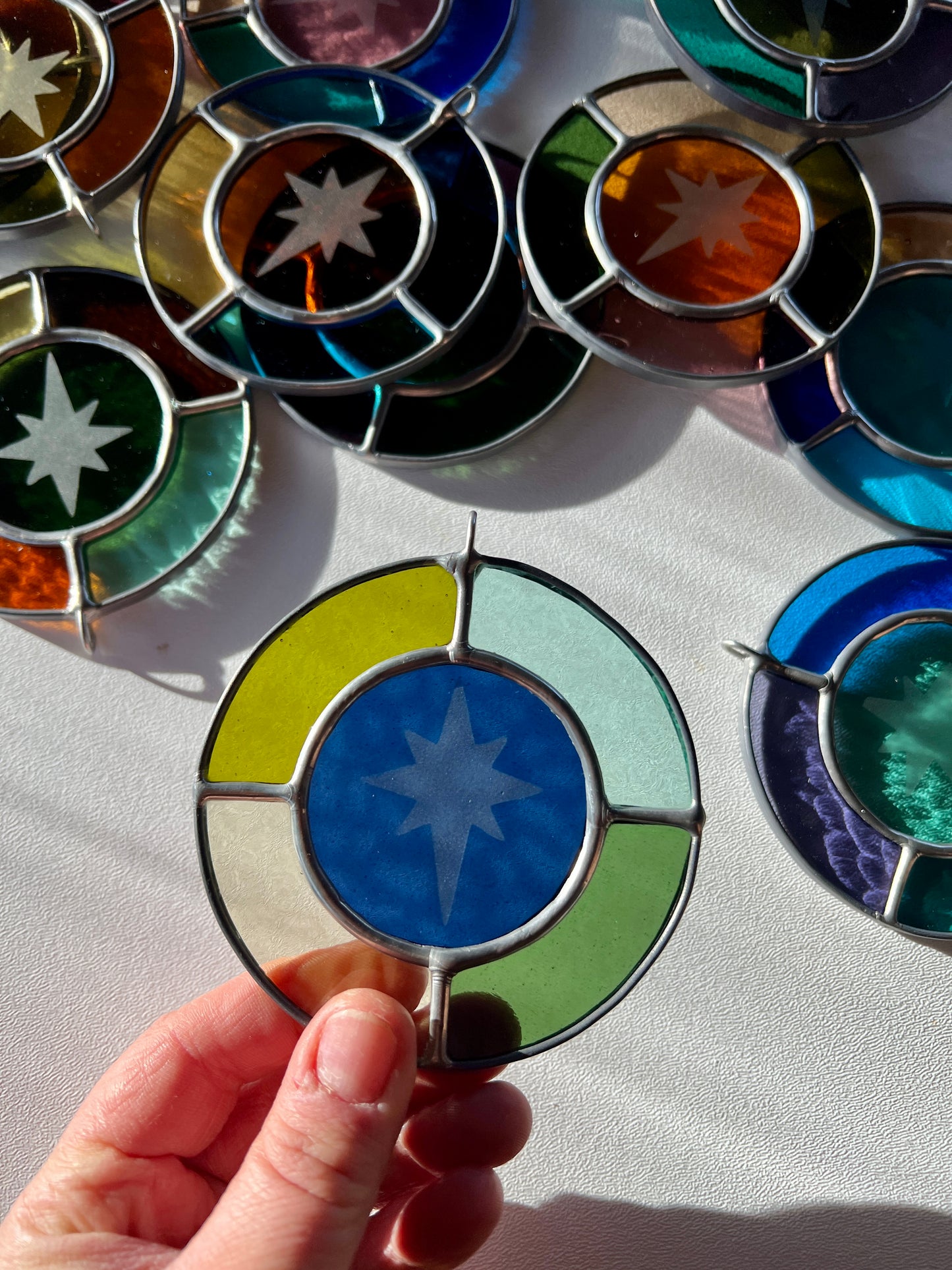 north star suncatcher no. 6