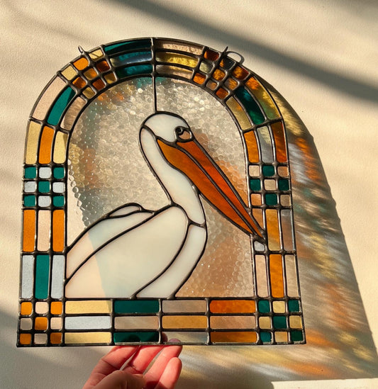 Patchwork Birds / Pelican