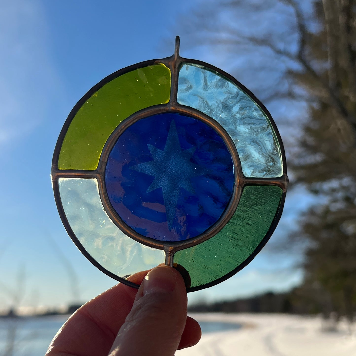 north star suncatcher no. 6