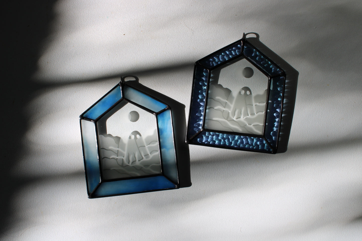Cloudy Houses / multiple colors / READY TO SHIP
