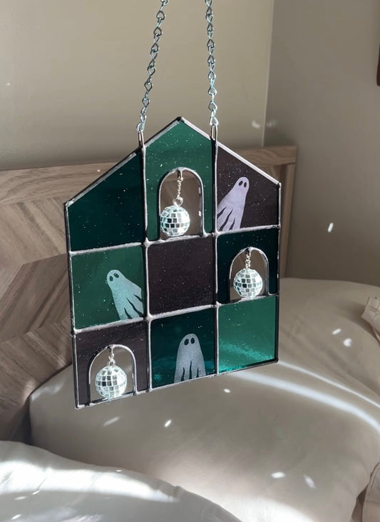 PREORDER / Haunted House Party / teal + turquoise + violet