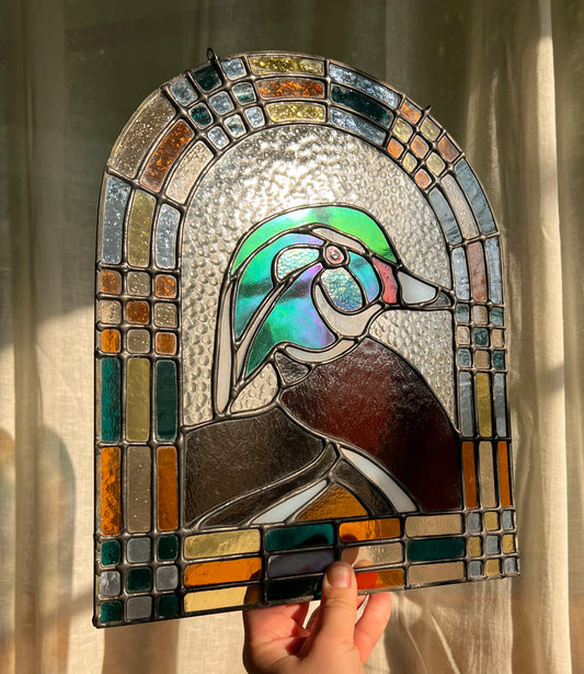 Patchwork Birds / Wood Duck