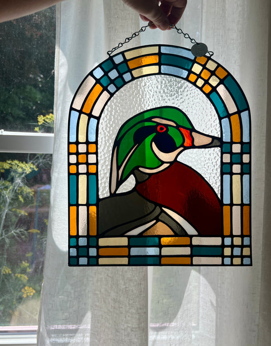 Patchwork Birds / Wood Duck