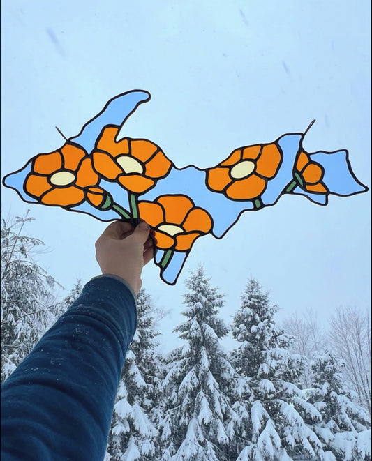 Floral Upper Peninsula / buttercups