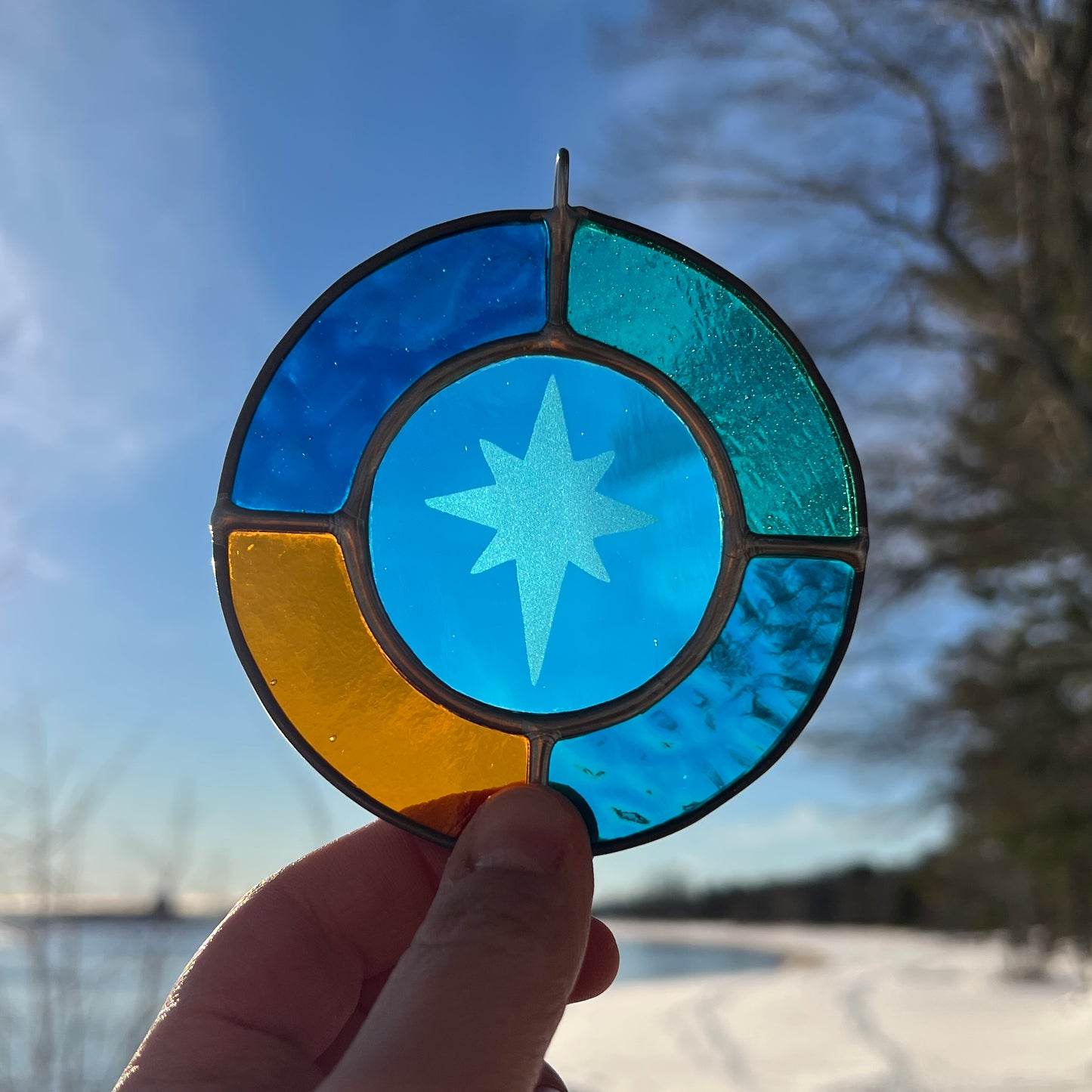 north star suncatcher no. 8