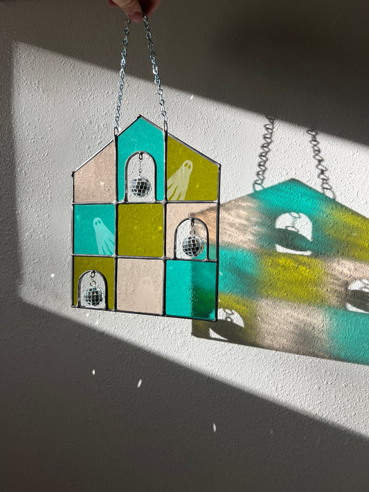 PREORDER / Haunted House Party / olive + turquoise + blush