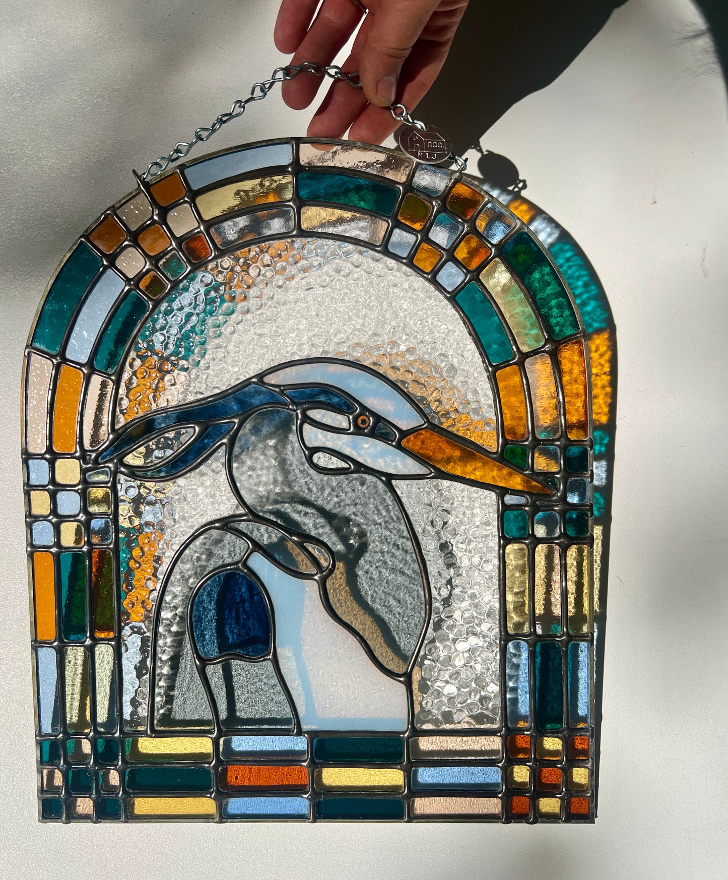 Patchwork Birds / Great Blue Heron