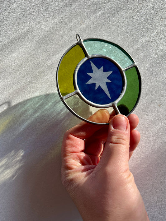 north star suncatcher no. 6