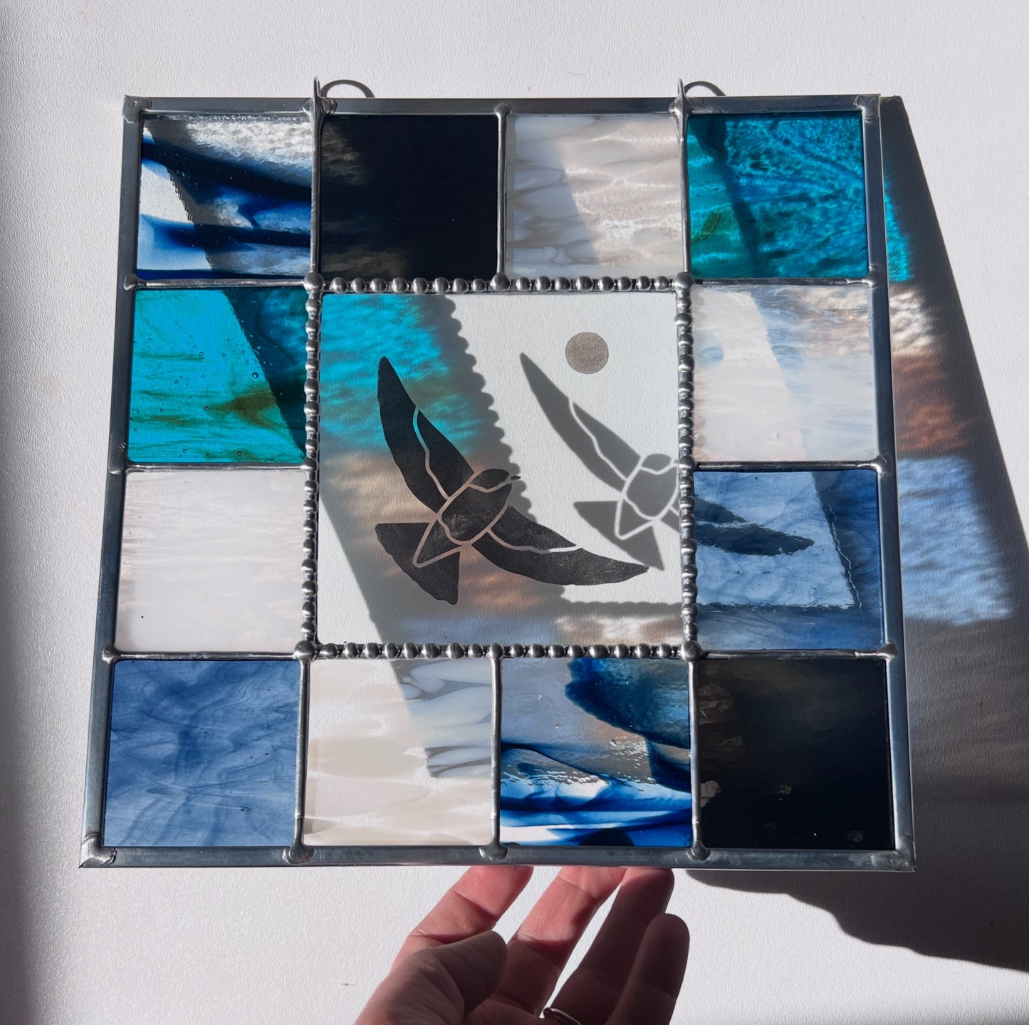 Etched Tree Swallow Palette