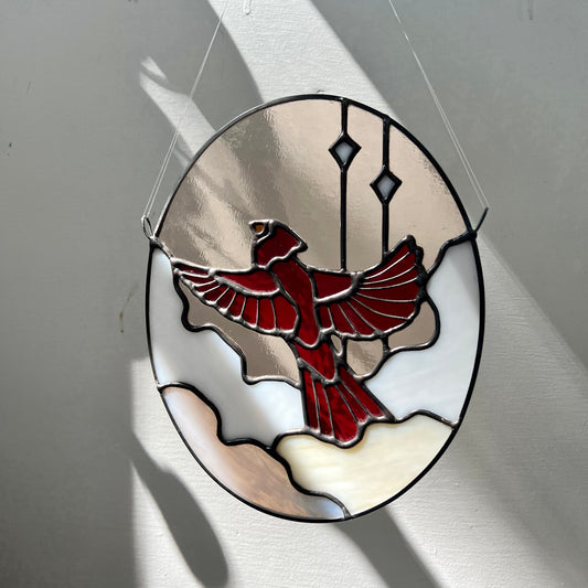 RESERVED / Cardinal in the Clouds No. 2