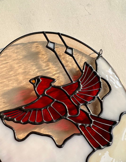 RESERVED / Cardinal in the Clouds