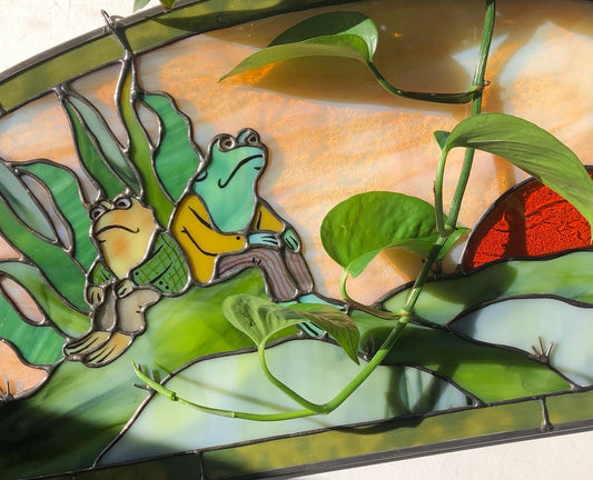 frog and toad sit and do nothing