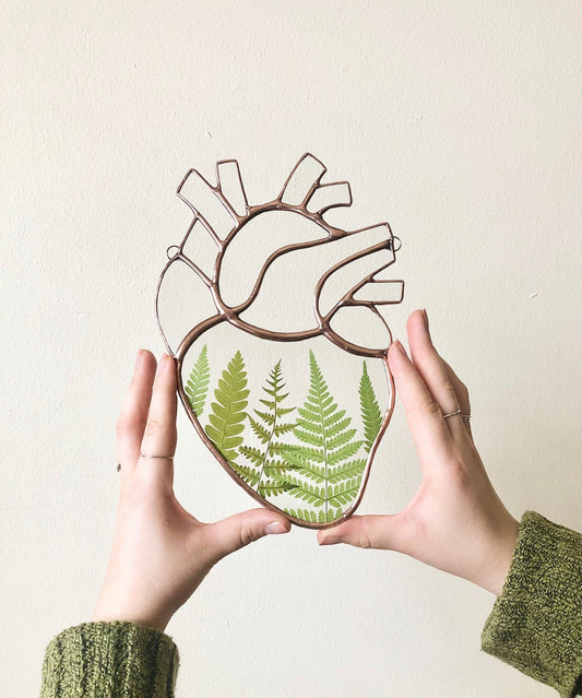Botanical Anatomical Heart - Large
