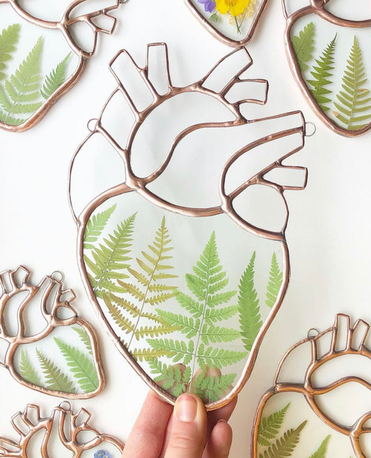 Botanical Anatomical Heart - Large