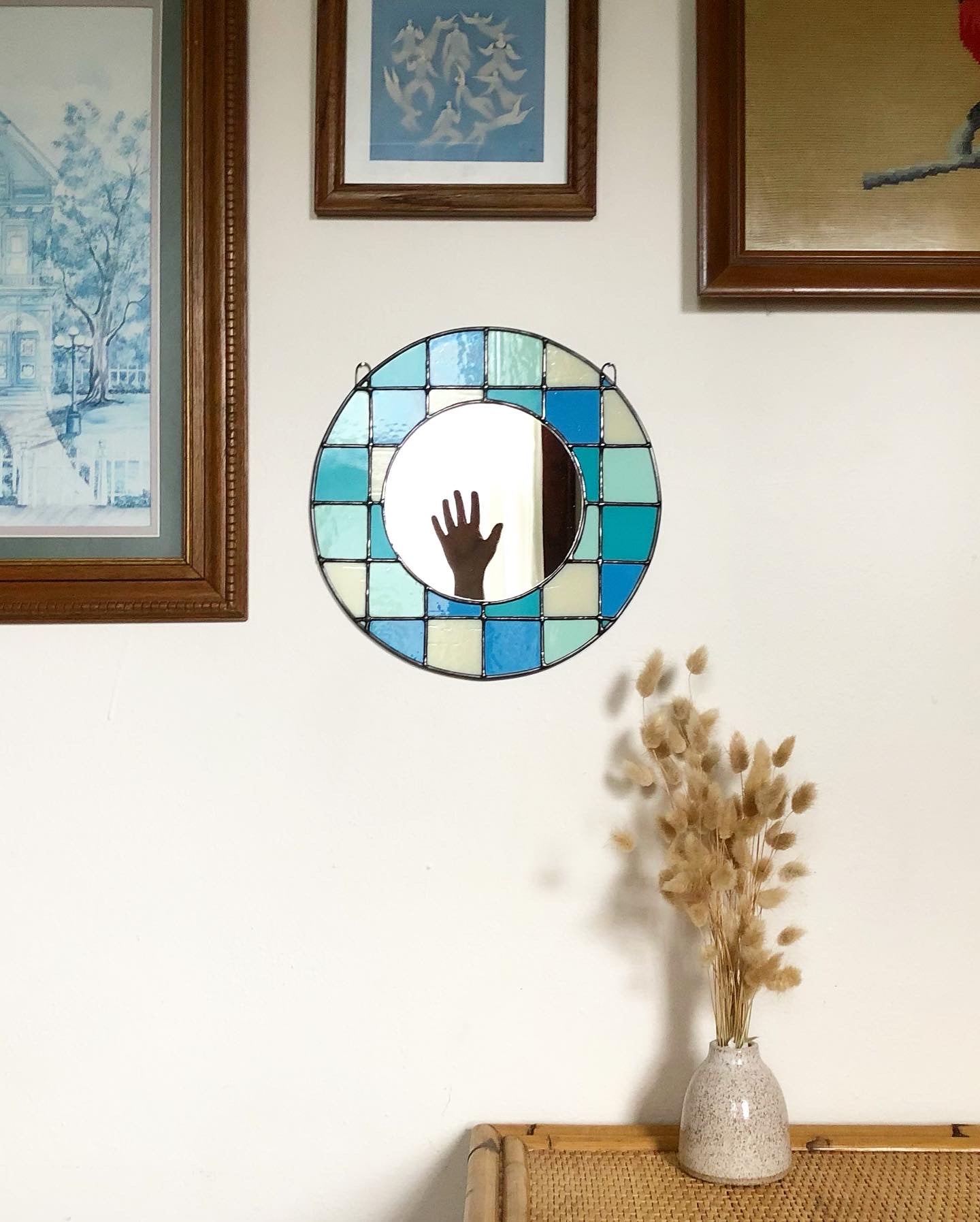 2023* Large Earth Tile Mirror
