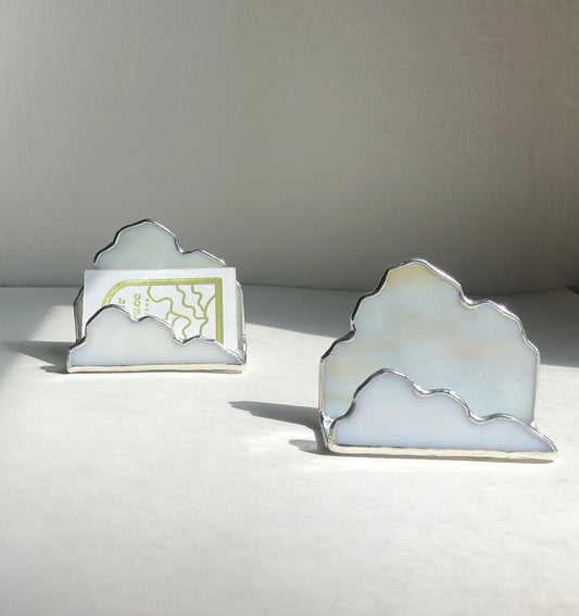 Cloudy Business Card Holders